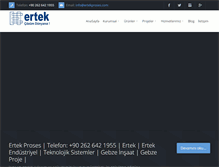 Tablet Screenshot of ertekproses.com